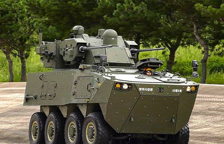 ROK Deploys New KW2 30mm Anti-Aircraft Gun Wheeled Vehicle System