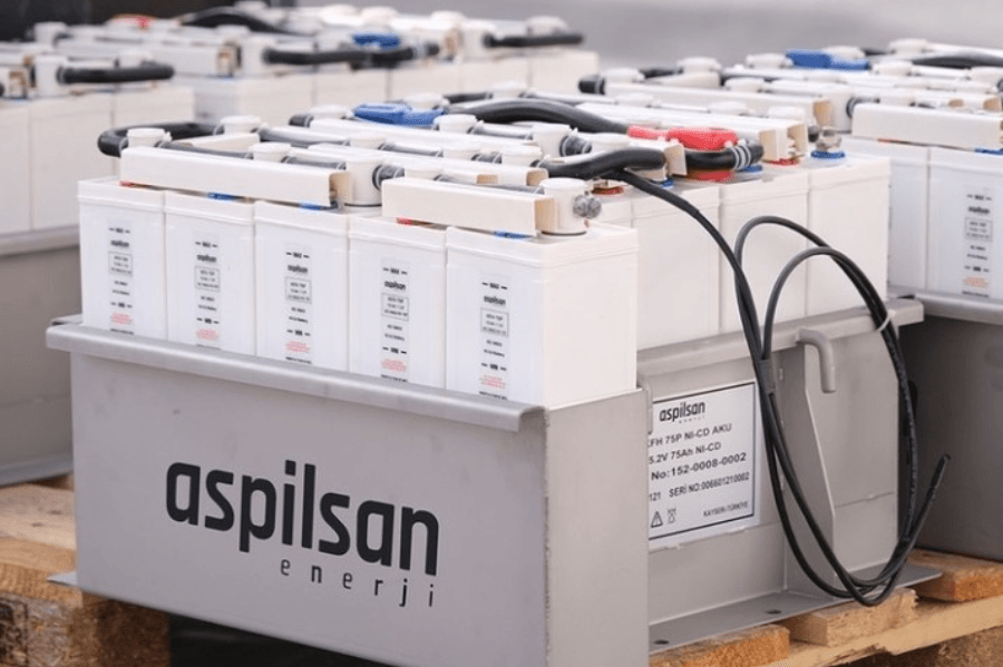 ASPILSAN’s Ni-Cd Battery for Railway