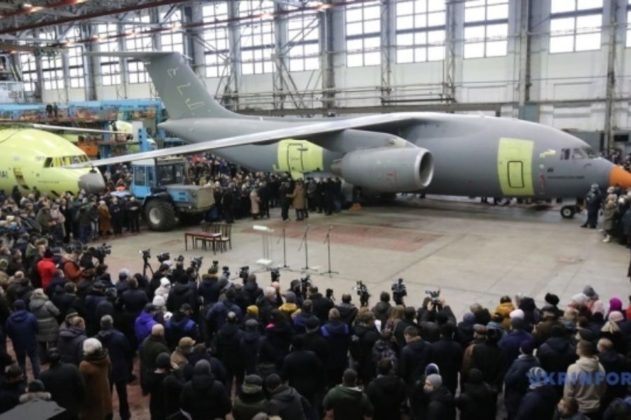  Antonov Rolls-Out First Ukrainian Air Force An-178-100P, and the Certification Process Begins