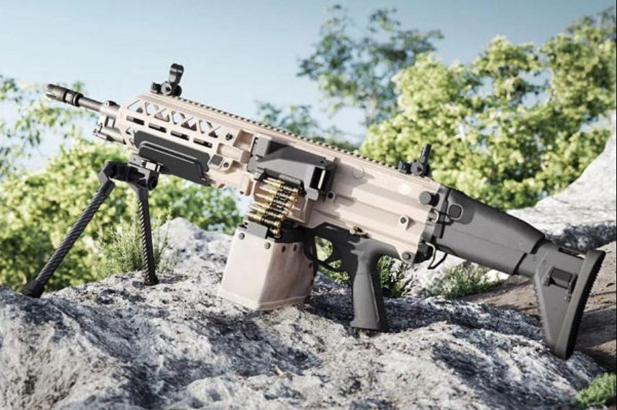 COS received FN Herstal's new ultra-light machine gun “EVOLYS”