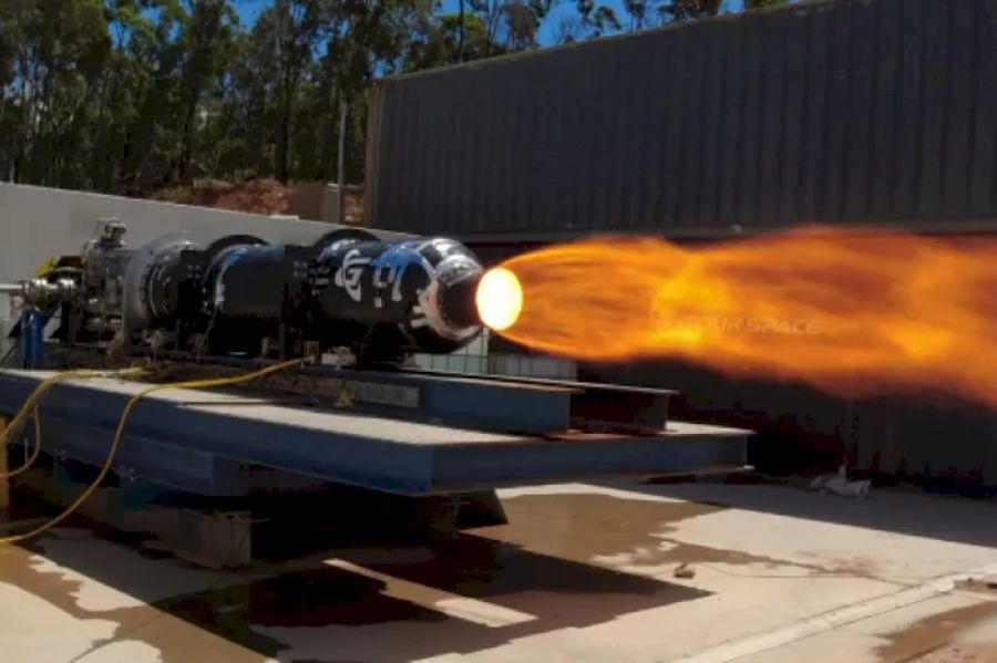 Gilmour Tests the ‘Most powerful rocket engine ever developed in Australia’
