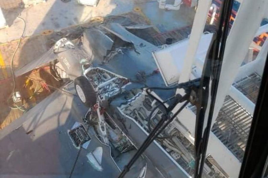The photo of wrecked F-35 leaked