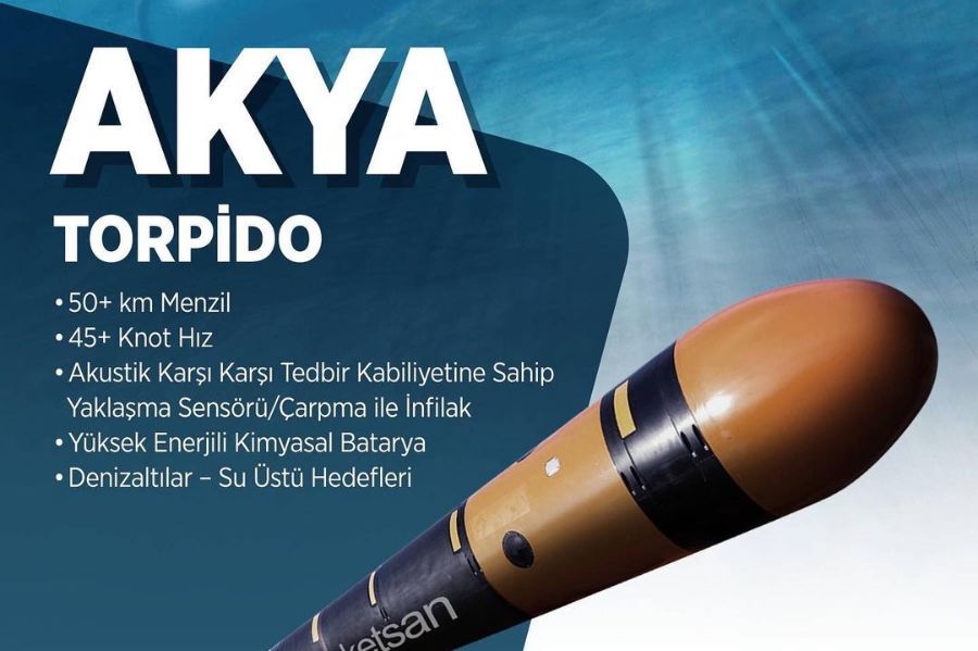 Roketsan’s Akya is in Turkish Navy Inventory