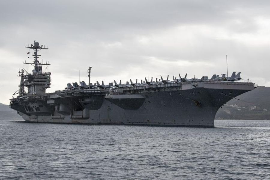 The USS Harry S. Truman carrier strike group joins NATO Exercise