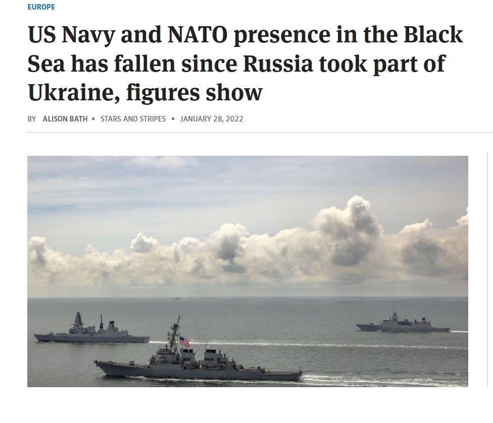 Does the U.S. Have Eyes on the Black Sea with the Pretext of Crimea?