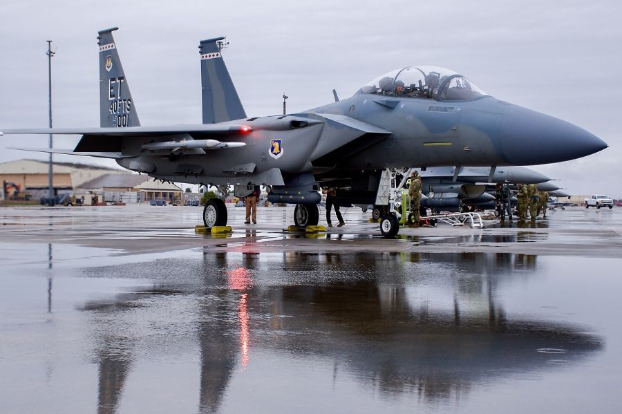 Boeing’s F-15EX Eagle II Fired an AIM-120D