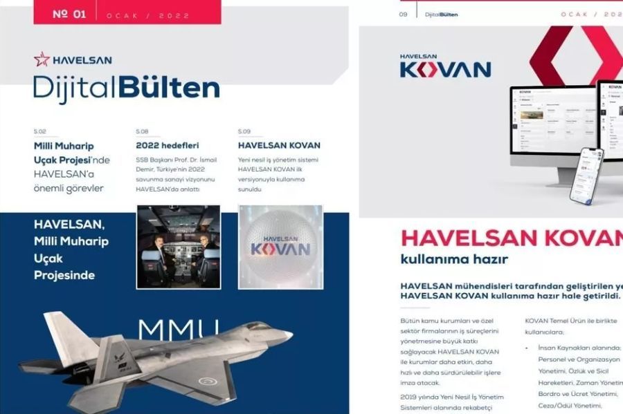 HAVELSAN Published its first Digital News Bulletin