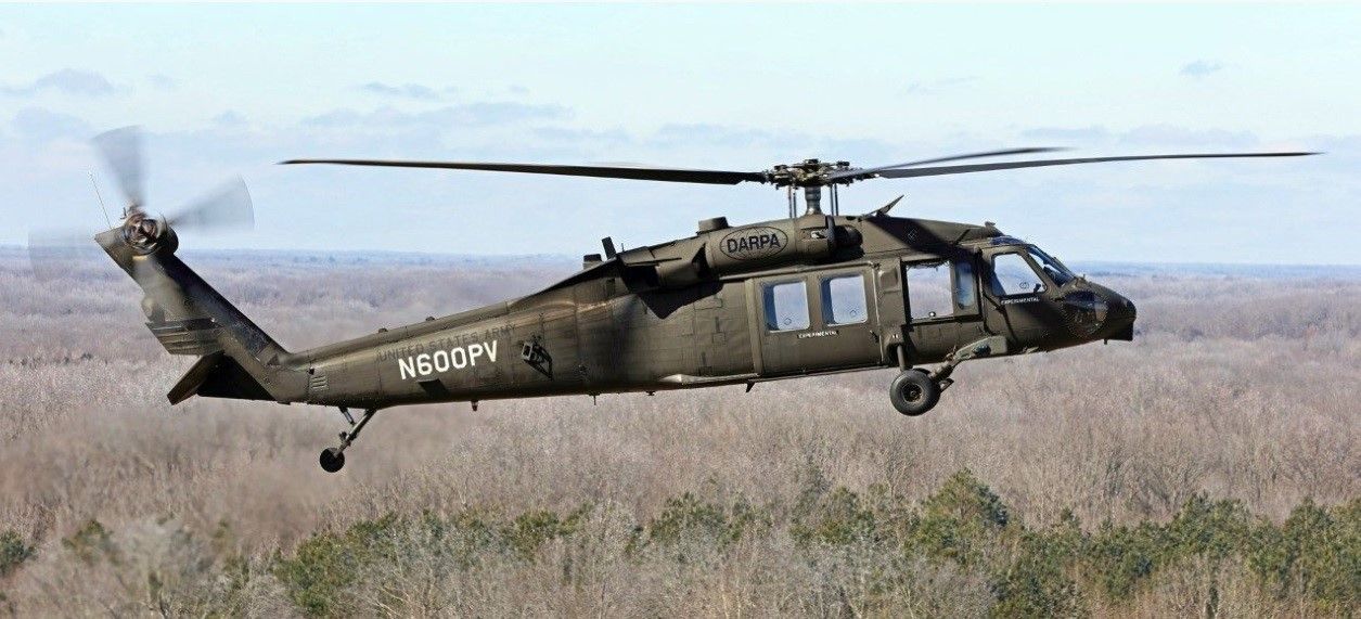 DARPA Presented First Autonomous BLACK HAWK Helicopter