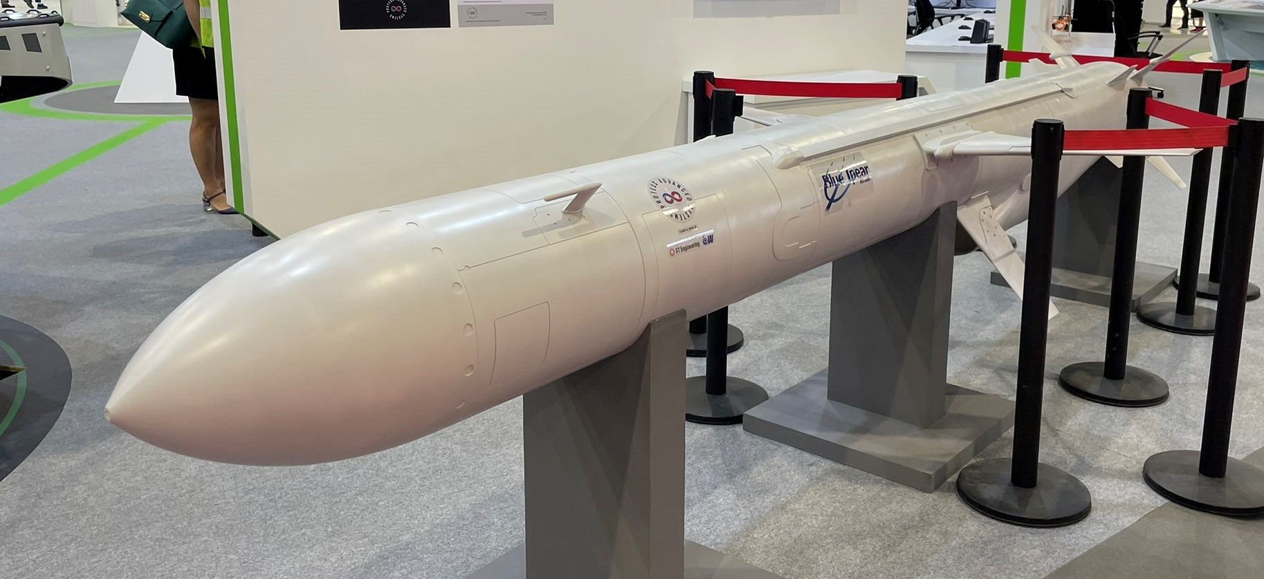 IAI Presented Anti-Ship Missile Blue Spear