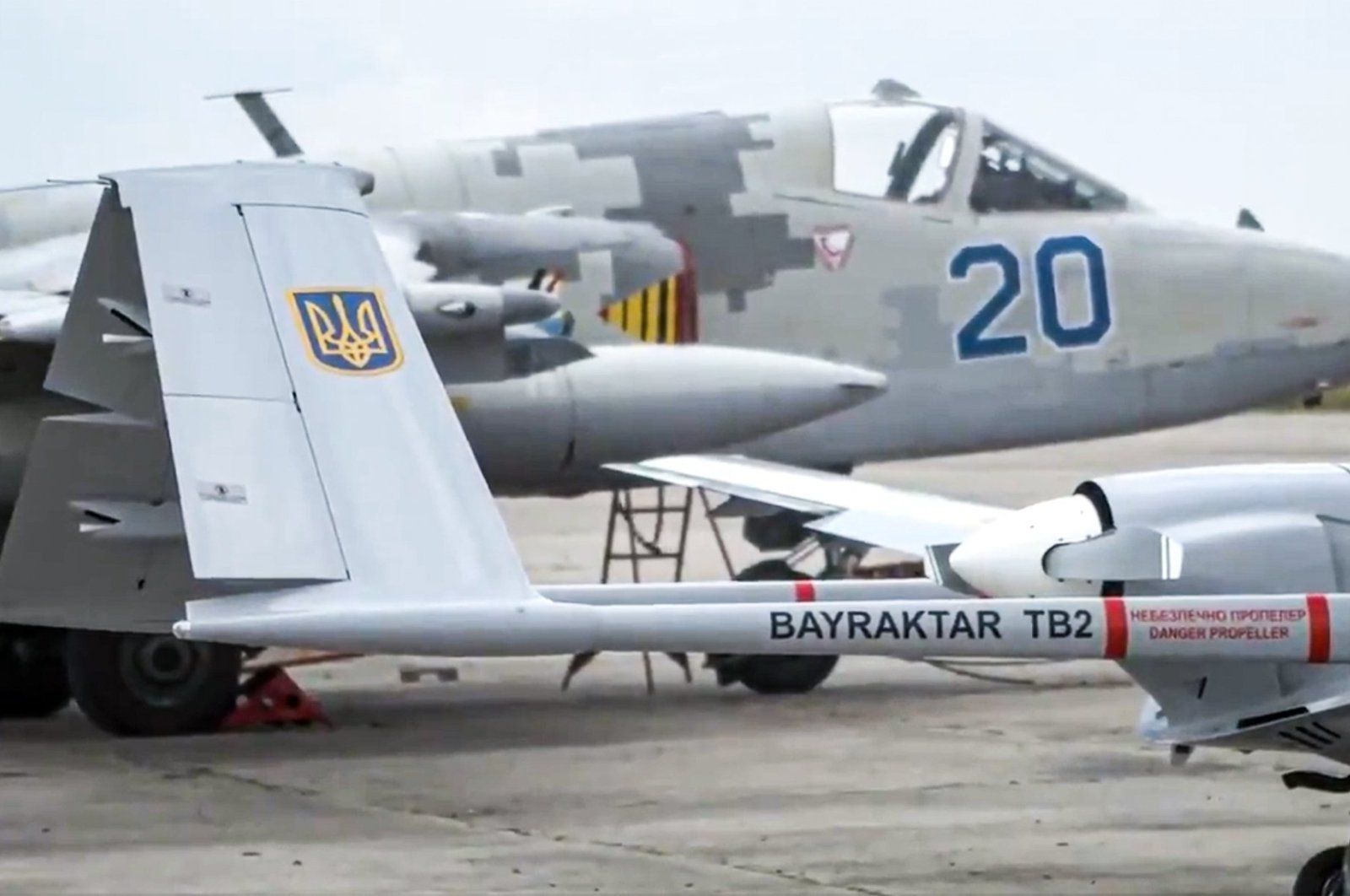 Ukraine uses Bayraktar TB2 drones against Russia