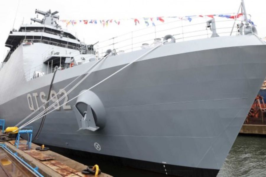 Qatar Navy Received second Cadet Training Ship Al-Shamal