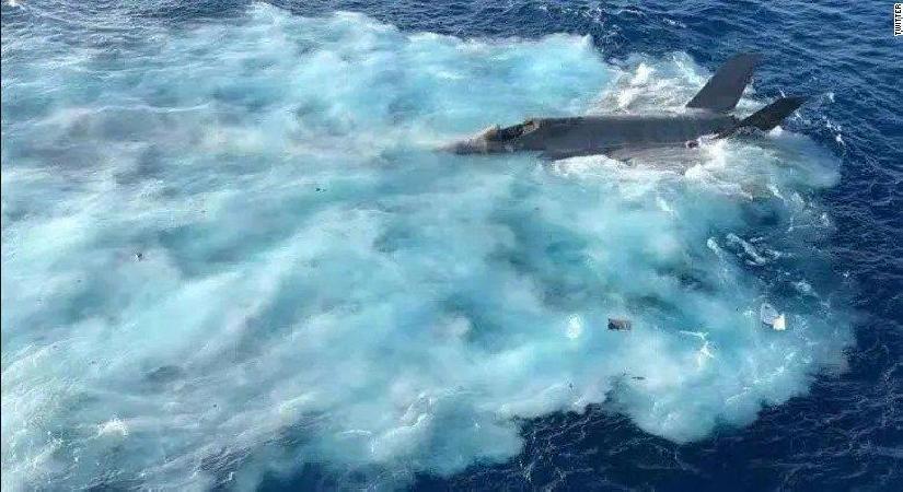 U.S. Navy Recovered F-35C from the South China Sea