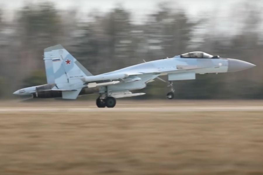 Russia Engages Su-35 Aircraft to War in Ukraine