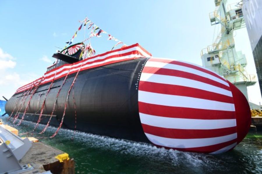 Japan Commissions the First Taigei-class Diesel-Electric Attack Submarine