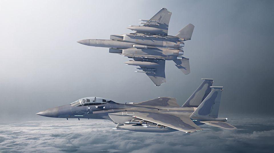 USAF accepts First Boeing F-15EX 