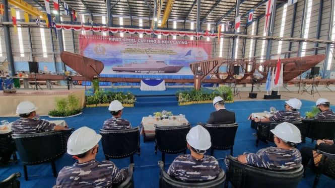 Indonesia starts construction of 3rd of 5 PC-60 patrol boats ordered in 2021