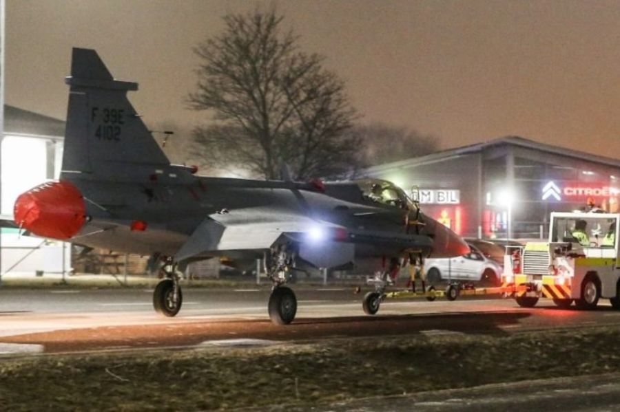 Saab has sent JAS-39 Gripen to FAB