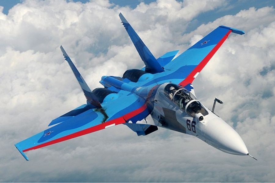 Ukraine Shot Downs two Russian Su-30 SM Fighter Jets