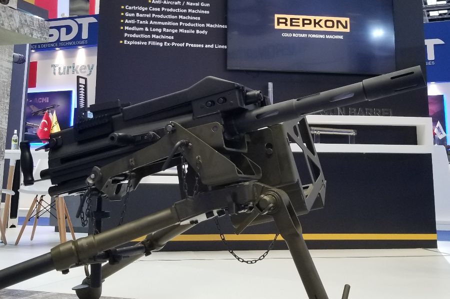 Repkon Defence Presented 40 mm Automatic Grenade Launcher at DIMDEX and DSA