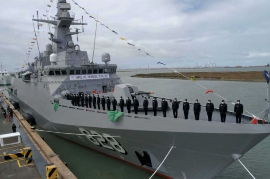 Navantia Delivered HMS AL-JUBAIL to Saudi Navy