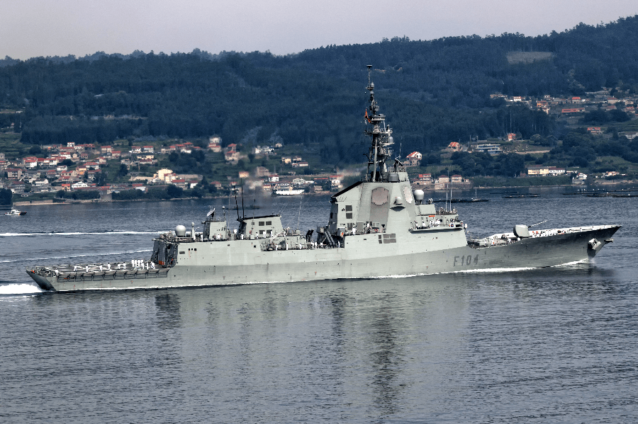 Spanish Frigate in the Black Sea for NATO Mission