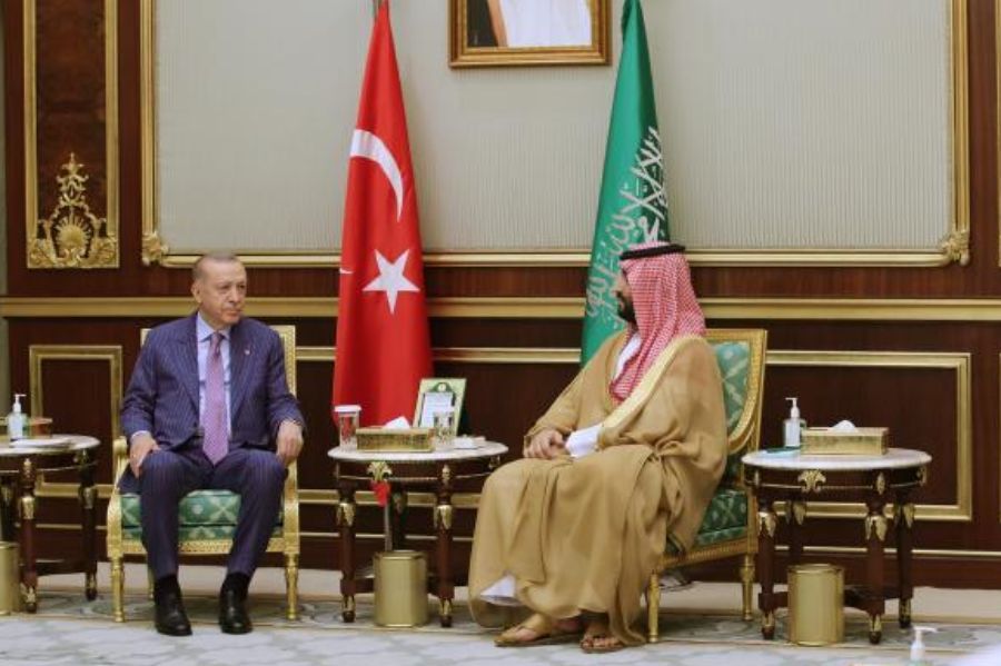 Erdoğan met Saudi leaders for the first time since the Khashoggi murder