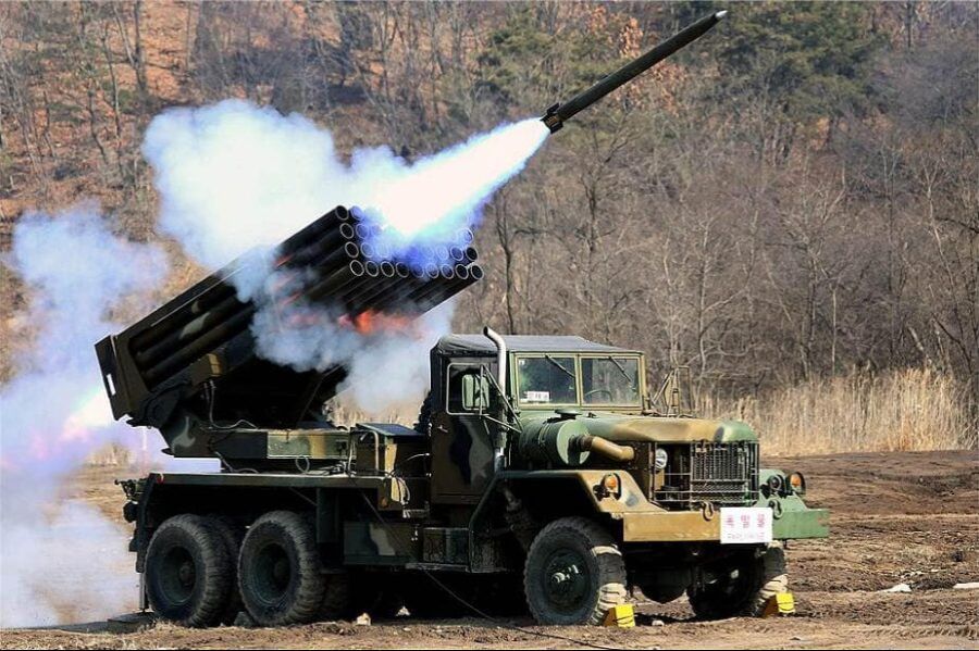 ROK Hands Overs Donated K-136 Kooryong MLRS to the Philippines