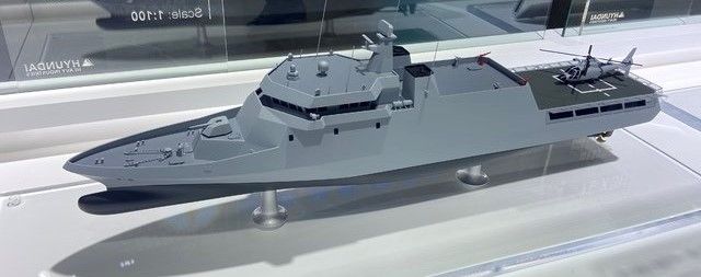 The Philippines selected ROK’s HHI to build six new OPVs