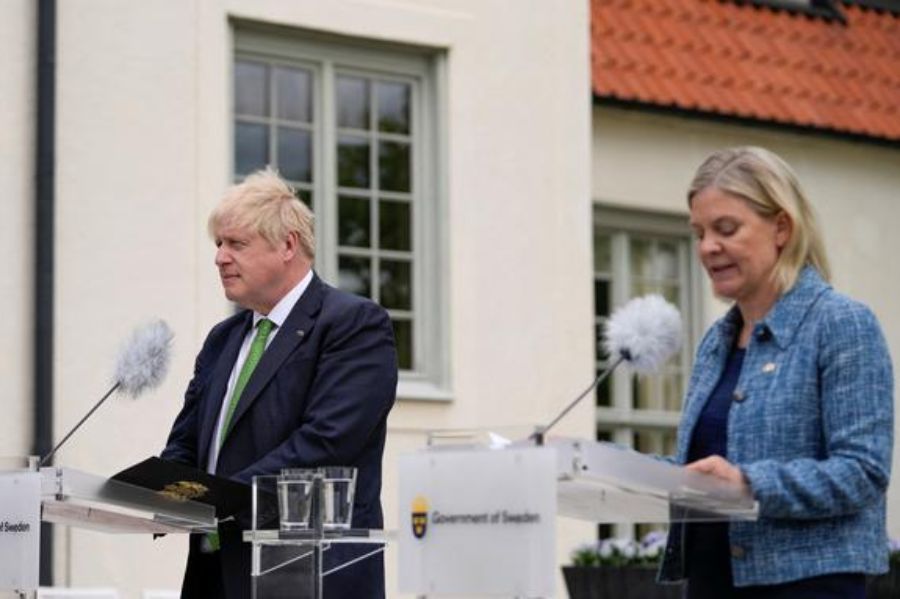 UK signs security pact with Sweden and Finland