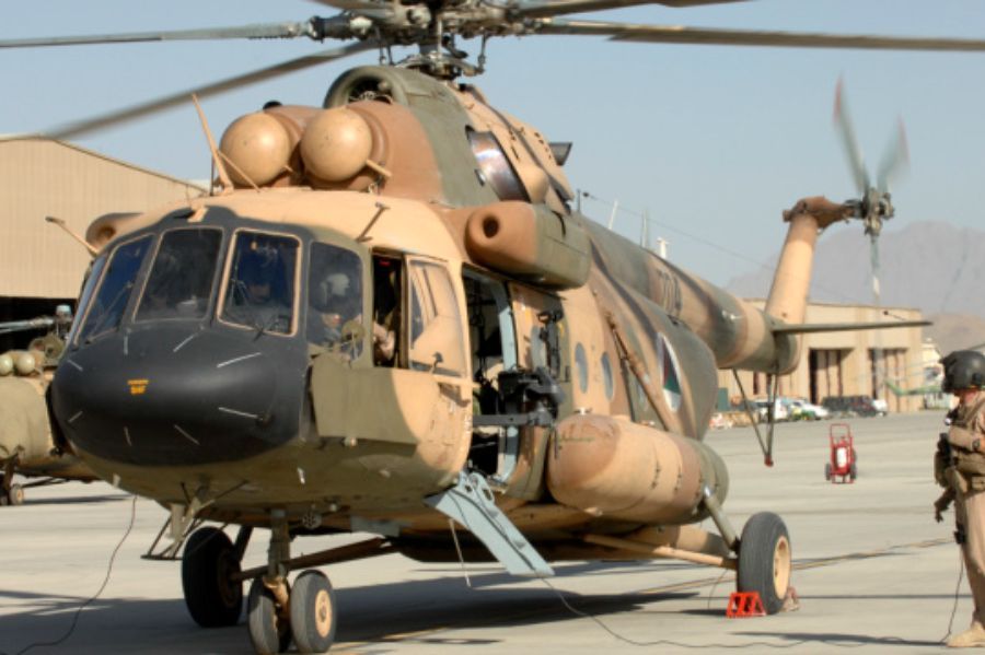 The U.S. Delivers three Mi-17 to Ukraine
