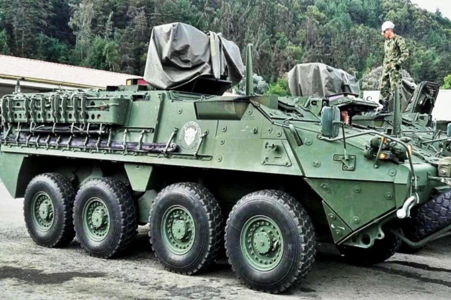 Colombia has agreed to buy 50 US LAV III DVH 8x8 armoured vehicles