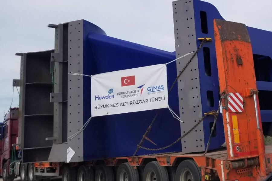 TUSAŞ’s wind tunnels arrived at the Kazan facility