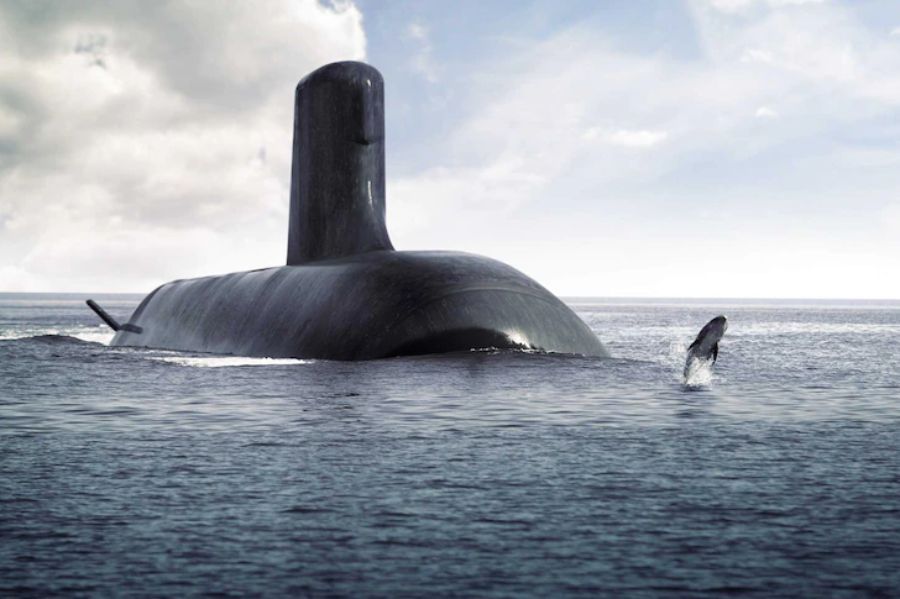 Australia will pay the French Naval Group $835 million compensation for a cancelled submarine contract
