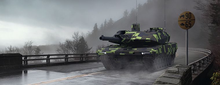 Rheinmetall presented KF51 Panther
