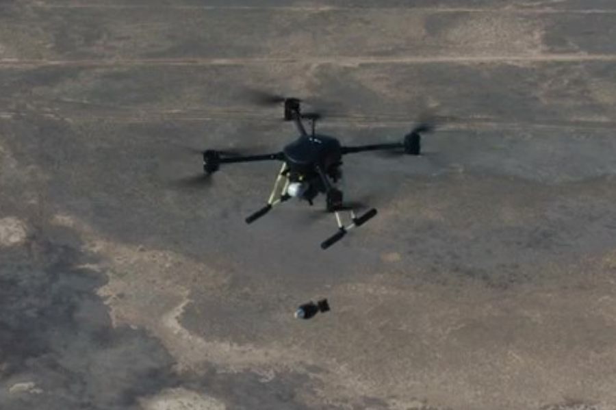 STM's Drone Boyga that releases Ammunition is at the Inventory