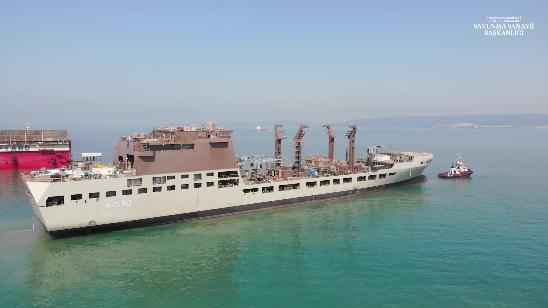 Demir Visits Sefine Shipyard to Examine the DIMDEG Project Ship: Derya