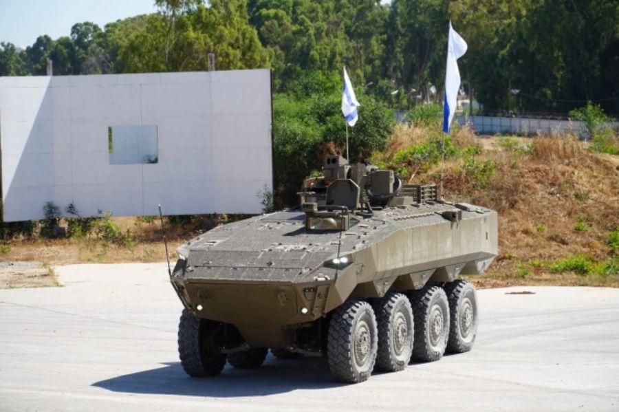 The First Serial Production Eitan 8X8 Panzer Has Been Produced