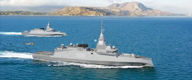 Naval Group Cut Steel for the Second FDI Frigate for the Greek Navy