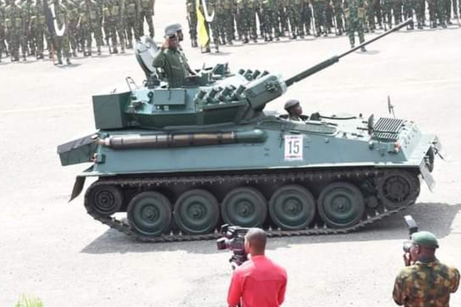 Nigerian Army acquires Jordan's second-hand  FV-107 Scimitars
