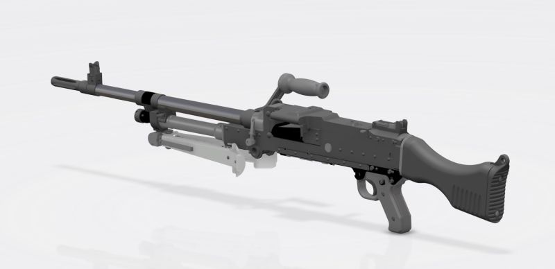MKEK unveiled Platform Machine Gun PMT-76 / 57A