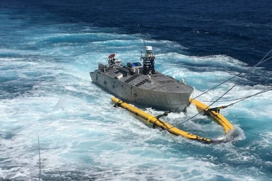 US Navy's unmanned mine countermeasure system received IOC