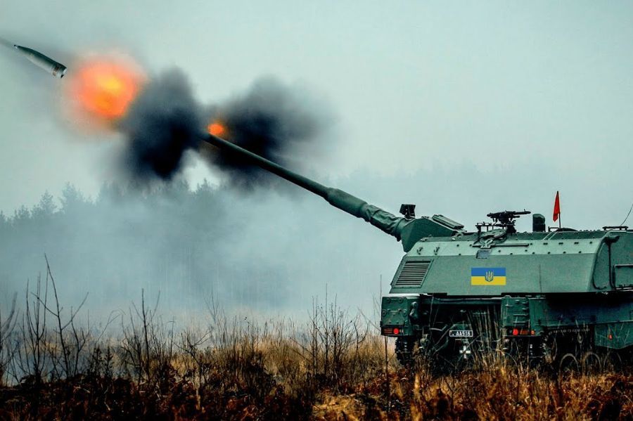 German self-propelled howitzers in Ukraine are showing signs of wear