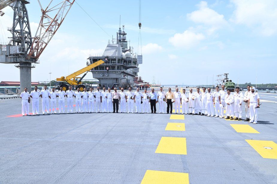 Indian Navy Takes Delivery of the Vikrant