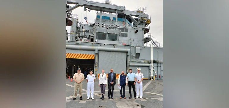 India to repair US Navy Ship Charles Drew