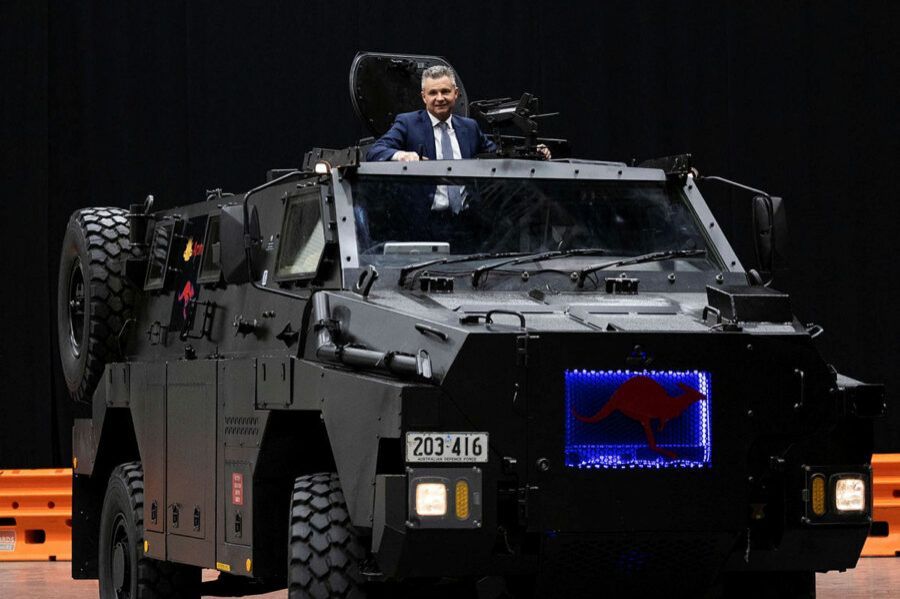 Australian Army launches electric-powered Bushmaster ePMV