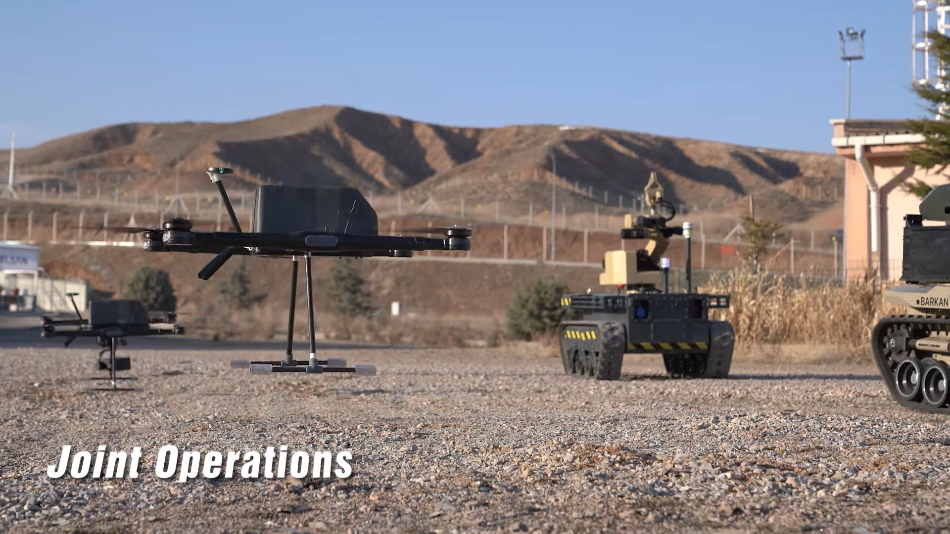 HAVELSAN combined Unmanned Systems in Swarm Technology