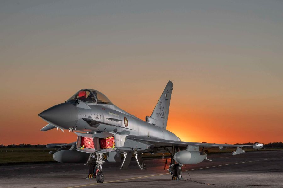 Qatar Receives its first Eurofighter ahead of FIFA World Cup