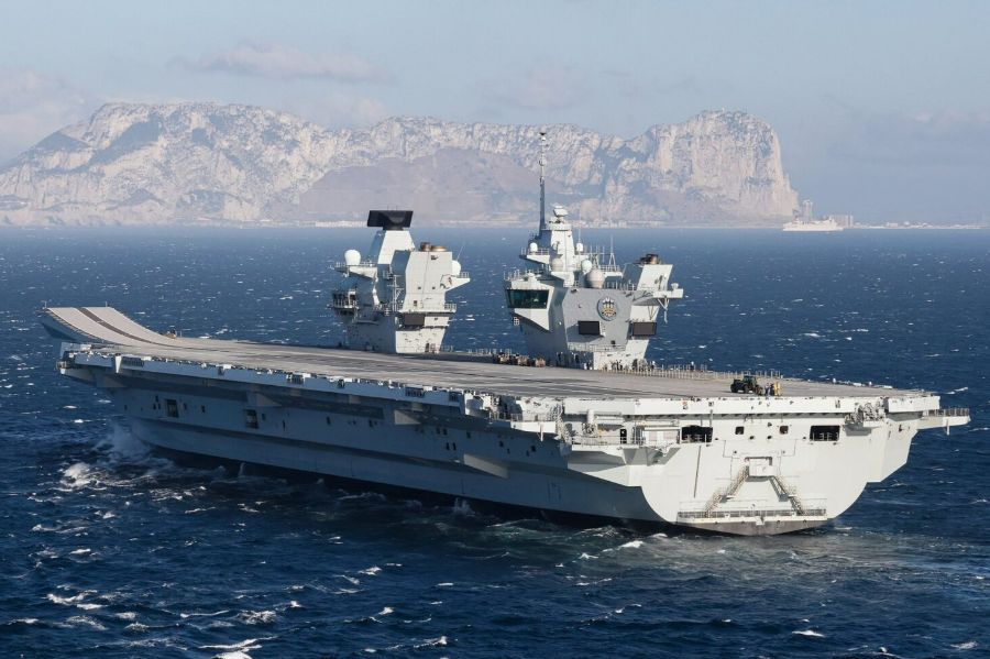 UK Prepares for aircraft carrier deployed drone flights