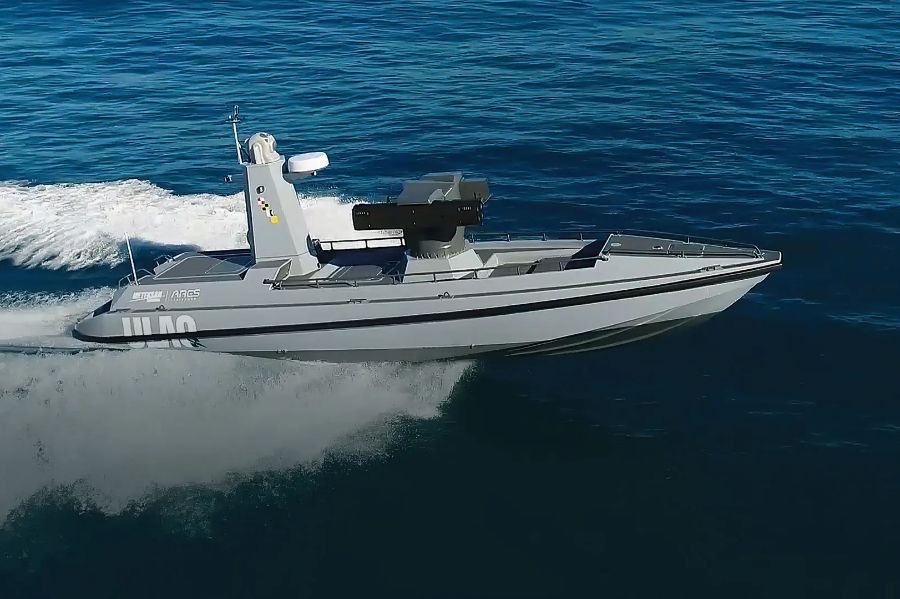 Turkish unmanned surface ships use domestically made engines and missiles
