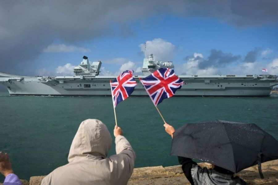 HMS Queen Elizabeth to replace HMS Prince of Wales for navy drill